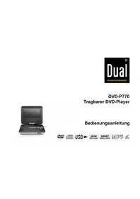Notice DUAL DVD-P770 Lecteur dvd