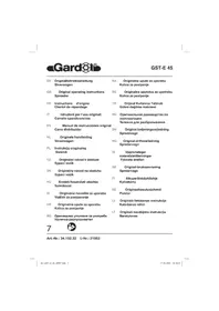 Notice Gardol ST 451 Non catégorisé