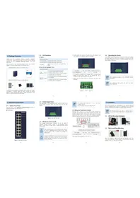 Notice Planet IGS-1600T Commutateur