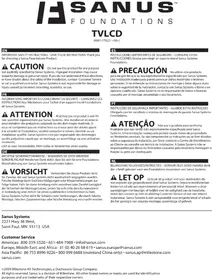 Notice SANUS TVLCD Non catégorisé