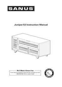 Notice SANUS JUNIPER 53 Meuble TV