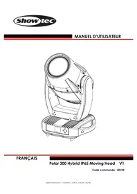 Notice Showtec POLAR 300 HYBRID Non catégorisé