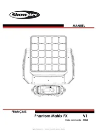 Notice Showtec PHANTOM MATRIX FX Non catégorisé
