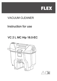 Notice Flex VC 2 L MC HIP 18.0-EC Aspirateur