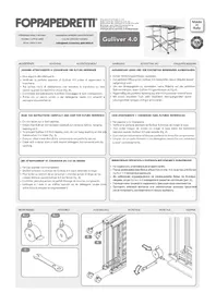 Notice Foppapedretti GULLIVER 4.0 Non catégorisé