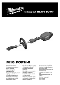 Notice MILWAUKEE M18 FOPH-0 Tondeuse à gazon