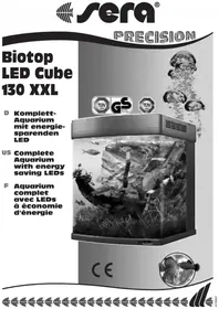 Notice sera BIOTOP LED CUBE 130 XXL Aquarium