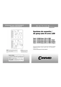 Notice m-e BELL-220.3 Sonnette de portes