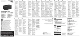 Notice Axagon ADSA-SN Station d'acceuil