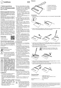 Notice Renkforce RF-CUT-100 Coupe-papier