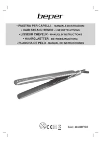 Notice Beper 40.450GO Lisseur