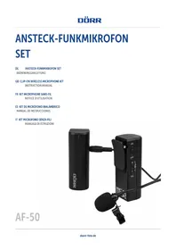 Notice Dörr AF-50 Microphone