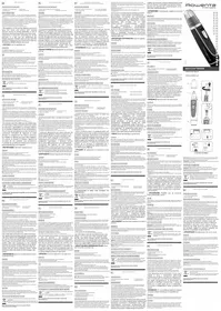 Notice ROWENTA FOR MEN NOMAD TN3500F0 Tondeuse à barbe