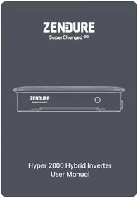 Notice Zendure AB2000 Non catégorisé