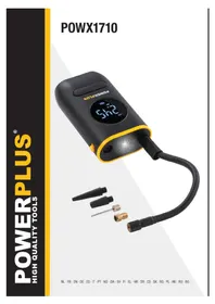 Notice PowerPlus POWX1710 Compresseur