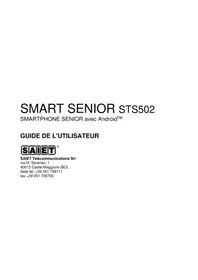 Notice Saiet SMART SENIOR STS502 Smartphone