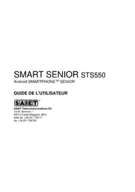 Notice Saiet SMART SENIOR STS550 Smartphone