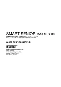 Notice Saiet SMART SENIOR STS600 Smartphone