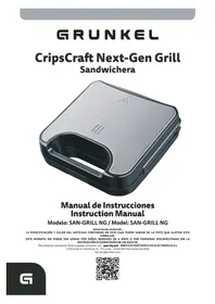 Notice Grunkel SAN-GRILL BL Pince pour croque monsieur
