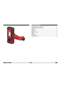 Notice MILWAUKEE RD600 Niveau laser