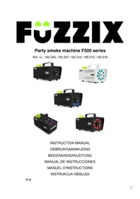 Notice Fuzzix F500S Machine à effet
