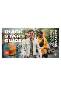 Notice JBL PARTYBOX ON-THE-GO ESSENTIAL Haut-parleur