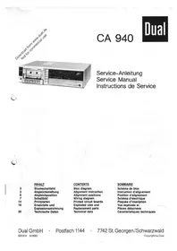 DUAL C A940 - Radio-récepteur
