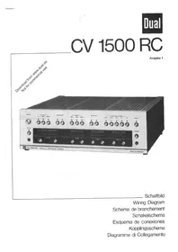 DUAL CV 1500 RC - Amplificateur audio