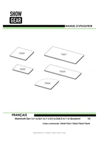 Notice Showtec MAMMOTH DEX Non catégorisé