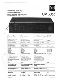 Notice DUAL CV 6055 Non catégorisé