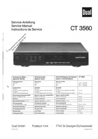 Notice DUAL CT 3560 Non catégorisé