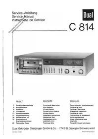 Notice DUAL C 814 Non catégorisé