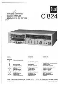 Notice DUAL C 824 Non catégorisé