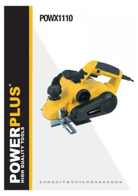 Notice PowerPlus POWX1110 Rabot