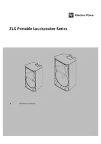 Notice ELECTRO-VOICE ZLX‑15P‑G2 Haut-parleur