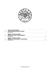 Notice BERTAZZONI DW24S3IPV Machine à laver