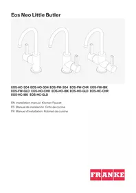 Notice FRANKE EOS-FW-304 Robinet