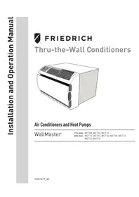 Notice Friedrich WET10A33A Climatisation