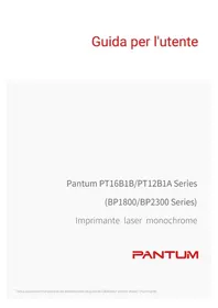 Notice PANTUM BP2300W Imprimante