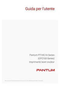 Notice PANTUM CP2100DN Imprimante