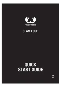 Notice Fresh 'n Rebel CLAM FUSE Ecouteur