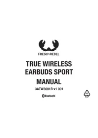 Notice Fresh 'n Rebel TRUE WIRELESS EARBUDS SPORT Non catégorisé