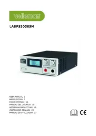 Notice VELLEMAN LABPS3030SM Commutateur