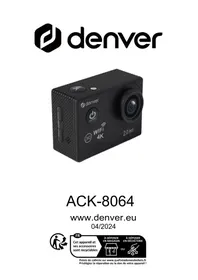 Notice DENVER ACK-8064 Caméscope