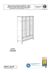 Notice Paidi LEVKE Lit-bébé