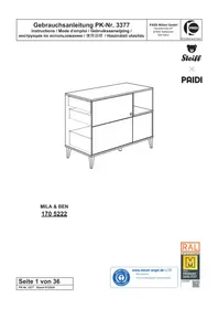 Notice Paidi MILA & BEN Lit-bébé