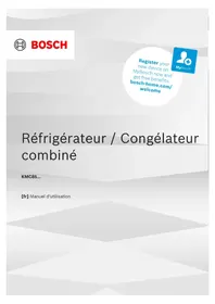 Notice BOSCH KMC85LBEA Réfrigérateur