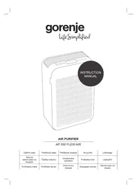 Notice GORENJE AP350 Purificateur d'air