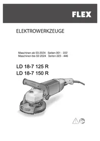Notice Flex LD 18-7 150 R Ponceuse