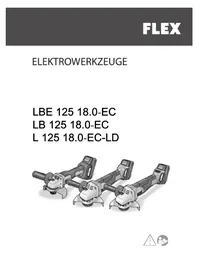 Notice Flex L 125 18.0-EC LD Broyeur